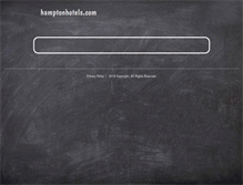 Tablet Screenshot of hamptonhotels.com